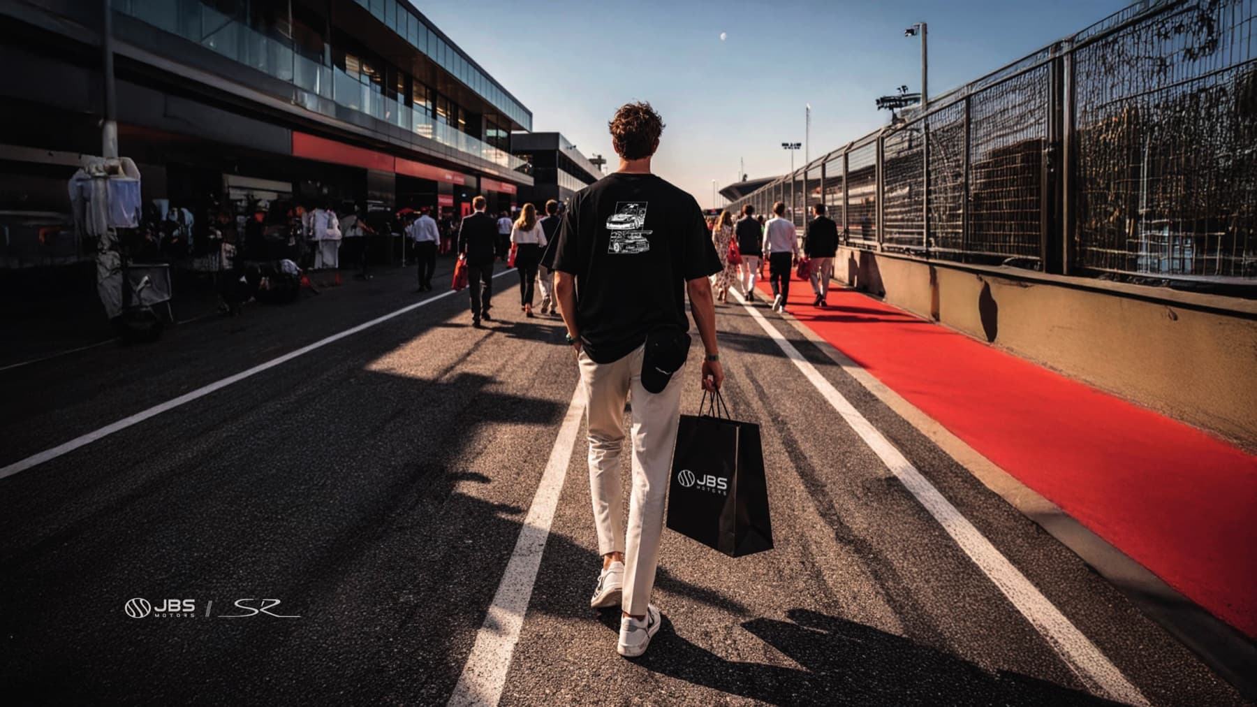 Camisa JBS SR no pit lane